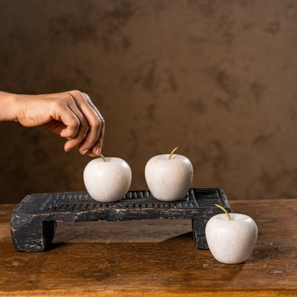 Marble Apple Decor - Peacock Life by Shabnam Gupta