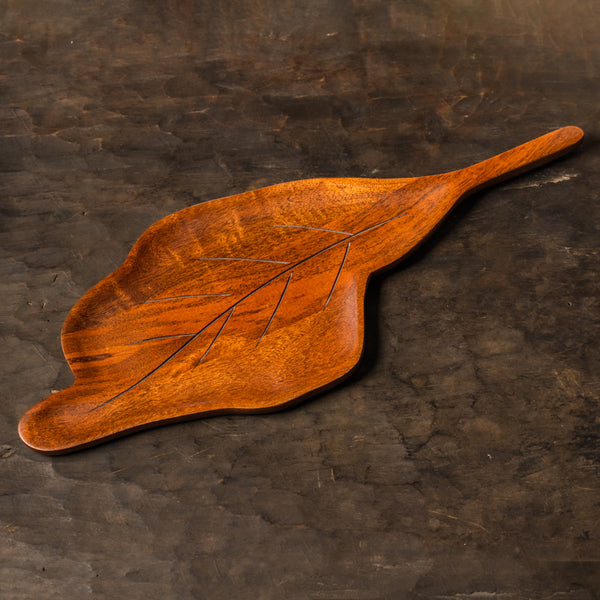 Leaf Serving Platter - Peacock Life by Shabnam Gupta